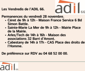 Publication Facebook 4- Les Vendredis de l'ADIL 66.